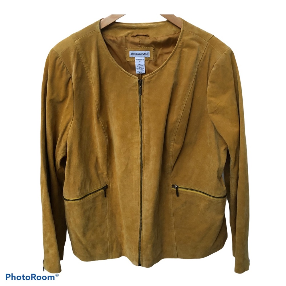 🌟NWT🌟 Jessica London Genuine Leather Jacket